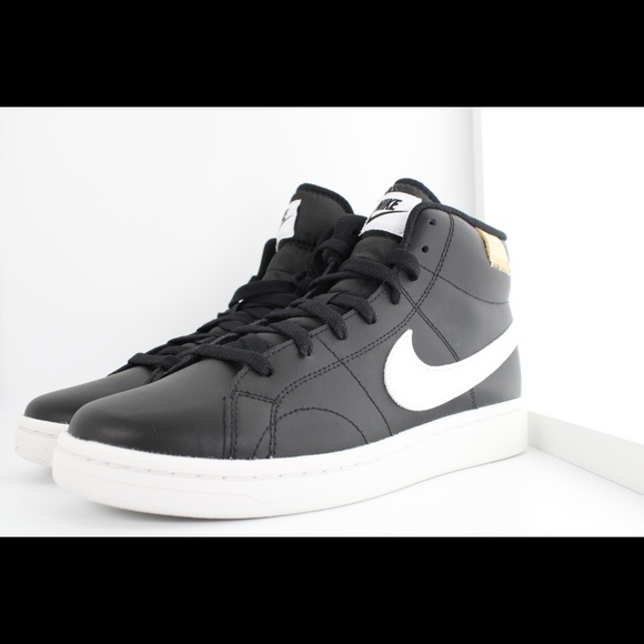 Nike Court Royale 2 Mid Black/White CT1725-001 - Picture 3 of 8